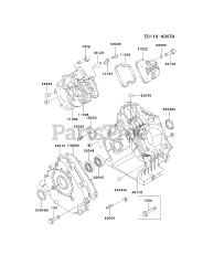 Kawasaki FE250D-AS04 - Kawasaki Engine CYLINDER/CRANKCASE