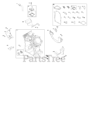 Briggs & Stratton 356442-0126-B5 - Briggs & Stratton Horizontal Engine Cylinder Group