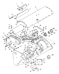 Ariens 831039 - Ariens 42" Rotary Tiller Attachment (SN: 000101 - 000689)