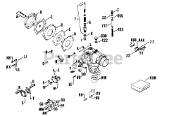 Kohler K662-3960 - Kohler K-Series Engine, Made for Melroe, 24hp, 17kW