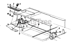 MTD 131-678G000 - MTD Lawn Tractor (1991) Parts