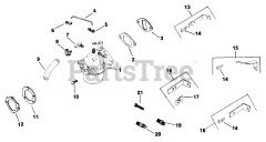 Kohler K321-60186 - Kohler K-Series Engine, Made for Jacobsen, 14hp, 10.4kW Carburetor (TP-691-B) Rev 10/18/2006