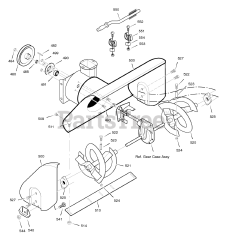 Murray 627802x85B - Murray 27" Snow Thrower (2004)