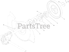 Toro 37780 (826 OE) - Toro 26" Power Max Snow Thrower (SN: 316000001 - 316999999) (2016) Impeller Assembly