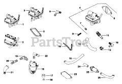 Kohler K301-4796 - Kohler K-Series Engine, Basic Version, 12hp, 9kW Fuel Pump 14-10-33 (TP-2097)