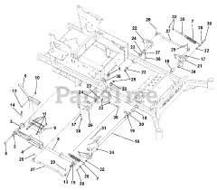 Gravely 991064 (PM 160i) - Gravely Pro-Master 60" Zero-Turn Mower, Kawasaki (SN: 000101 & Above)