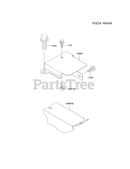 Kawasaki FE290D-AS24 - Kawasaki Engine BRAKE/COVER