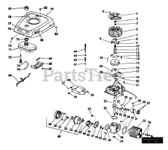 Lawn-Boy 5501 - Lawn-Boy Walk-Behind Mower (SN: 300000001 - 399999999) (1973) Engine, Magneto, Starter And Carburetor: Models Used On: 7260b, 5239b, 5269b