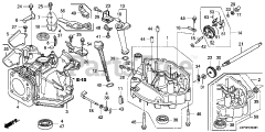 Honda GXV160 UH2 A14/A (GJABH) - Honda Engine, Made in China (SN: GJABH-2003436 - GJABH-9999999) CYLINDER BARREL