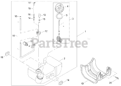 Swisher S 4000 - Swisher String Trimmer Fuel Tank