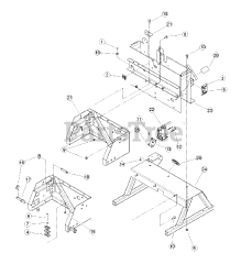 Bear Cat CHF 9540 H - Bear Cat 9" Chipper, 540cc PTO Hydraulic Feed, Fine Chip (SN: D00001 - G08143)
