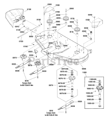 Simplicity 2691279-00 - Simplicity Broadmoor 48" Lawn Tractor, 25hp 48" (122cm) Mower Deck - Housing, Arbors &amp; Blades Group