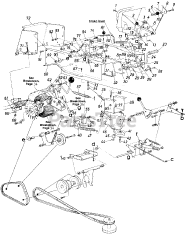 Statesman 4185-61 (146-845-016) - Statesman Garden Tractor (1986) (Southern States) Parts