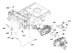 Simplicity 2691321-01 - Simplicity Courier 48" Zero-Turn Mower, 23hp Briggs & Stratton Parking Brake Group