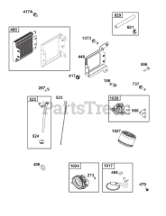 Briggs & Stratton 386447-0087-B5 - Briggs & Stratton Horizontal Engine Lubrication Group