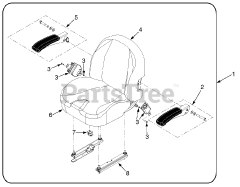 Scag SPZ61-23FX - Scag Patriot 61" Zero-Turn Mower, 23hp Kawasaki (SN: M2500000 - M2599999)