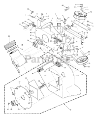 Scag GC-STWC-CS61 - Scag Grass Catcher (SN: B9200001 - B9299999) Blower Housing Assembly