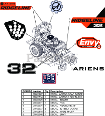 Ariens 994166 - Ariens Ridgeline 32