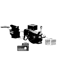 MTD 265-JU-11 - MTD Engine 265-JU-11 Label Map