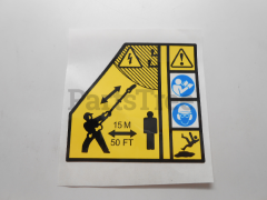 Echo 40201 Caution Label - image 1