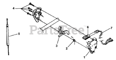 Green Machine 1940 (UT-26030) - Green Machine String Trimmer Throttle