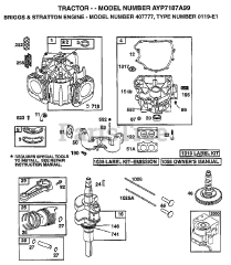 Electrolux/AYP 7187 A99 - Electrolux/AYP Lawn Tractor (1999)