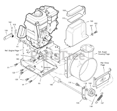 Craftsman C950-52816-0 (1695562) - Craftsman 30" Snow Thrower, Canada (2008)