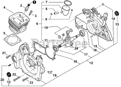 Echo CS-590 - Echo Chainsaw (SN: 37000001 - 37999999)