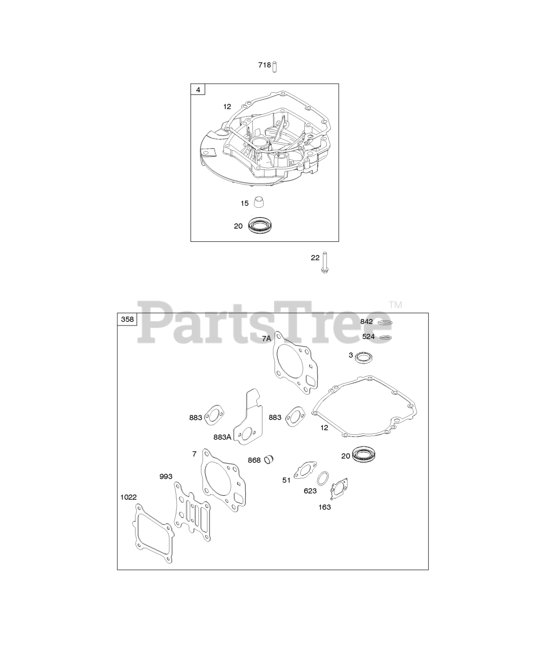 Briggs & Stratton 120P02-0001