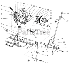 Lawn-Boy 28230 (522 R) - Lawn-Boy 22" Snow Thrower (SN: 007900001 - 007999999) (1997) TRACTION ASSEMBLY