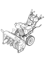 Craftsman 247.888350 (31AH95SI799) - Craftsman Snow Thrower (2011) (Sears)