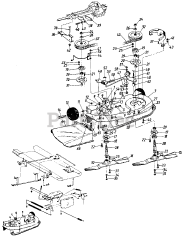 Cub Cadet 1106 (137-519-100) - Cub Cadet Rear-Engine Riding Mower (1987)