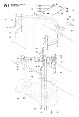Jonsered FR 2216 A2 4X4 (965190701) - Jonsered Rear-Engine Riding Mower (2008-01) PROTECTION FRAME
