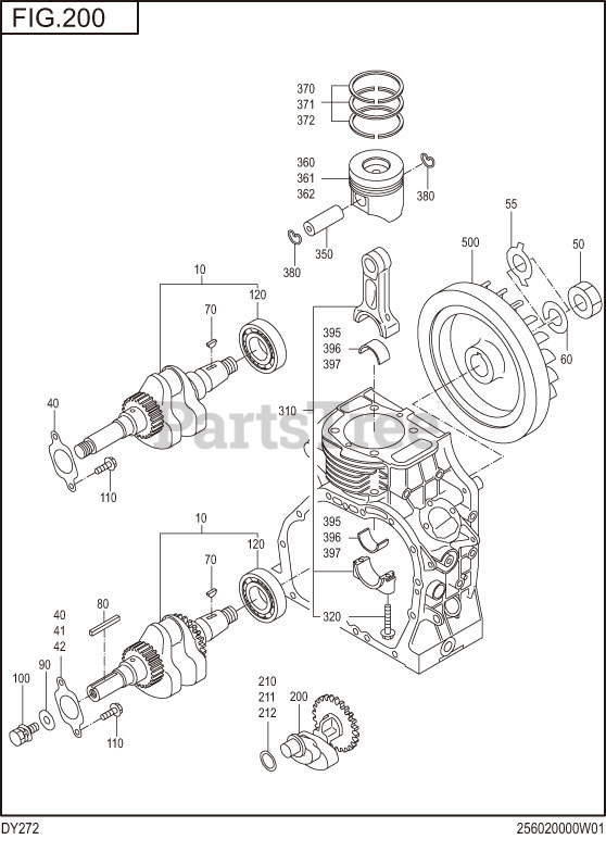 Subaru Robin DY272DS2820 DY27 2