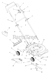Yard Machines 11B-060A000 - Yard Machines Walk-Behind Mower (2003)