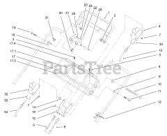 Toro 22045 - Toro 53cm Recycler Walk-Behind Mower (SN: 210000001 - 210999999) (2001)