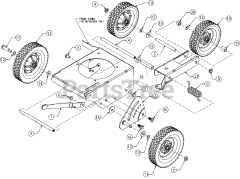 Troy-Bilt TBE 550 (25A-55SD766) - Troy-Bilt Edger (2021) Wheels
