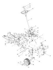 Lawn Chief 13AG619H022 - Lawn Chief Lawn Tractor (2000) (Cotter & Company)