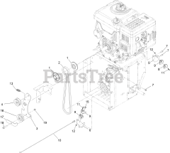 Brands 38890 (1428 OHXE) - Toro 28" Power TRX Commercial Snow Thrower (SN: 417200000 - 999999999)