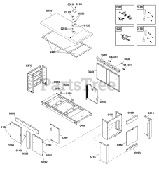 Briggs & Stratton 076131-03 - Briggs & Stratton 35kW Liquid Cooled Home Standby Generator Enclosure Group