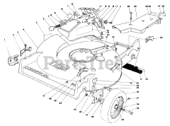 Toro 22015 - Toro Walk-Behind Mower (SN: 003000001 - 003999999) (1983)
