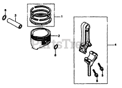 Craftsman 580.762010 (1054-0) - Craftsman 2,000 PSI Pressure Washer Piston