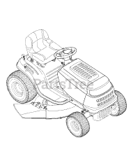 Yard Machines 13AH762F752 - Yard Machines Lawn Tractor (2006) (Walmart)