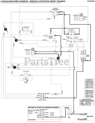 Ferris IS 2100Z (5901585) - Ferris IS2100Z Series 52" Zero-Turn Mower, 26hp Briggs & Stratton, CARB Electrical Schematic - Cranking Circuit - B&amp;S 49R977 S/N: 2017954956 &amp; Above