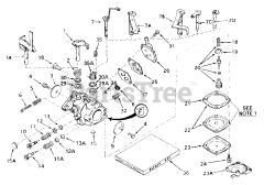 Tecumseh CA-631654B - Tecumseh Carburetor