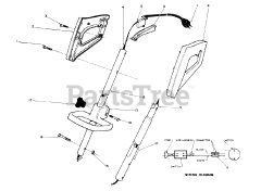 Toro 51440 (1410) - Toro String Trimmer, Electric (SN: 008000001 - 008999999) (1988)