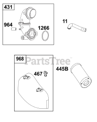 Briggs & Stratton 31R577-0014-B5 - Briggs & Stratton Vertical Engine
