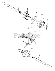White Outdoor YB-950 (247-315C190) - White Outdoor Yard Boss Chipper Shredder Vacuum (1997)