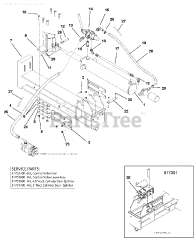 Gravely 917004 - Gravely 34-Ton Log Splitter, Subaru (SN: 007000 - 010999)