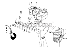 Toro 62933 - Toro Lawn Blower, 5hp (SN: 009000001 - 009999999) (1979)